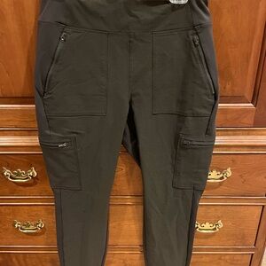 Athleta dark green Cargo Joggers